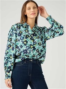 Floral Print Blouse