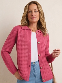 Bubble Knit Cardigan