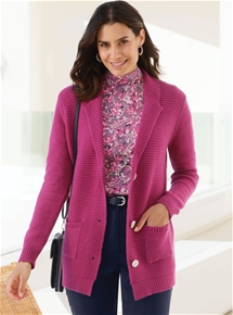 Blazer Style Cardigan