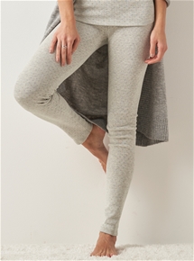 Brushed Fancy Knit Long Pants